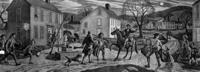 Midnight Riders: Revere, Dawes, Prescott