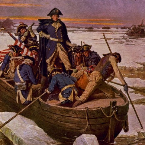 Redcoats push Washington’s army across the Delaware River into Pennsylvania