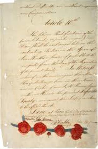Treaty of Paris of 1783