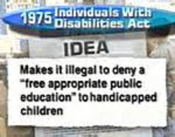 Individuals with Disabilities Act