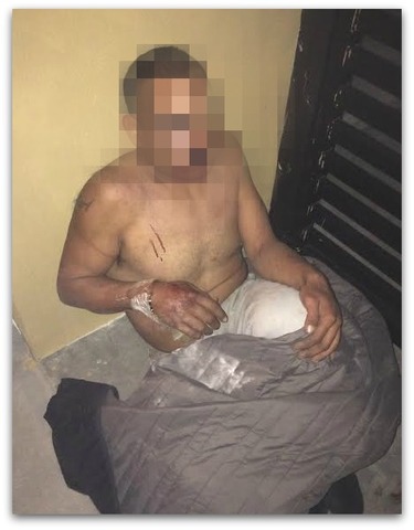 El delincuente permanece atado en el domus del acreedor