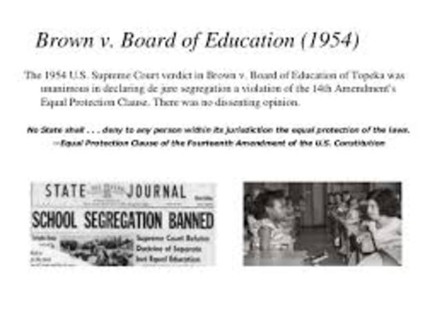 Brown v. Board of Education