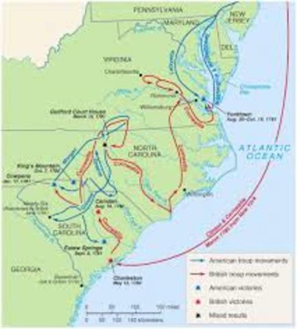 British Victories in the South