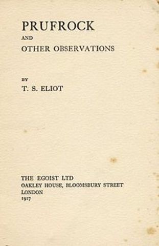 "The Love Song of J. Alfred Profrock"