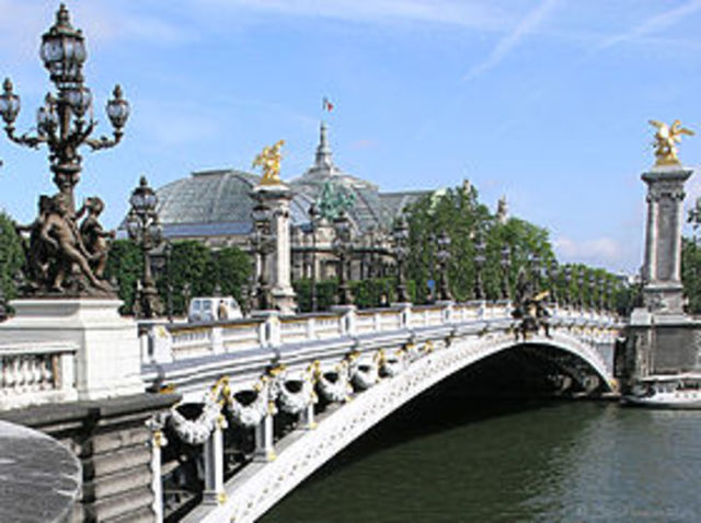 Le pont Alexandre III