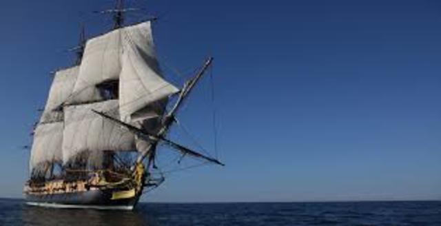 Another voyage west is made