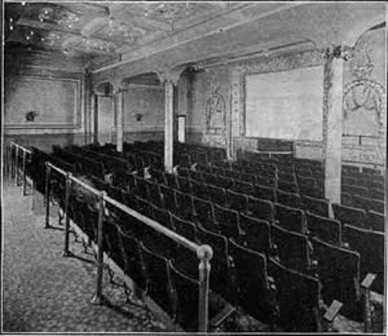 First movie theater
