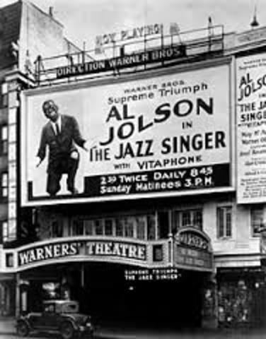 The jazz singer, first talkie