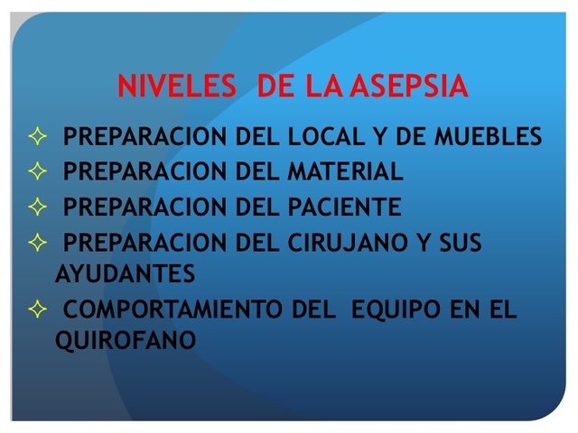 PRINCIPIO DE ASEPSIA