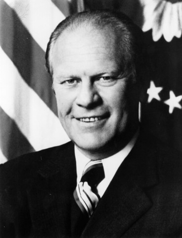 Gerald Ford is president
