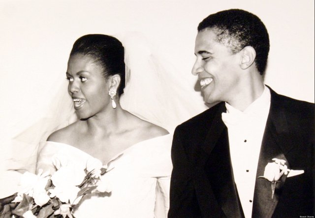 Obama gets married