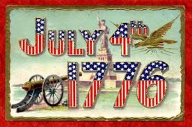 U.S. declares independence