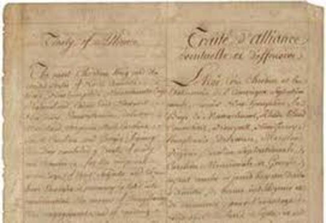 Franco-American alliances signed