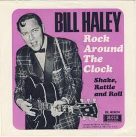 Bill Haley's "RockAround the Clock" is released