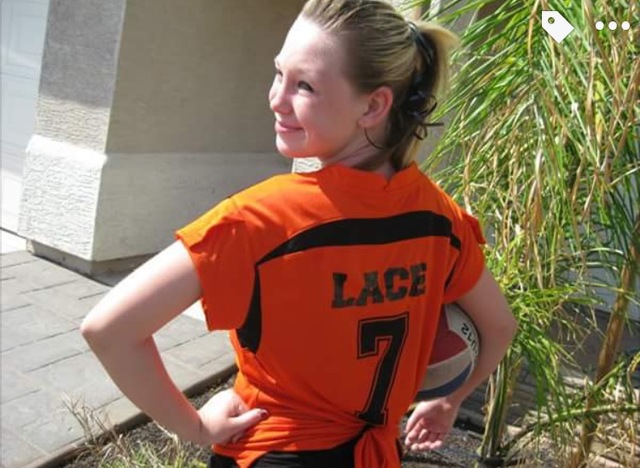 First volleball game