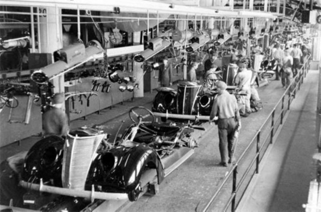 Henry Ford and the production line