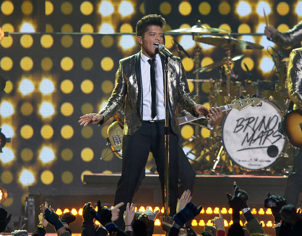 Bruno at super bowl