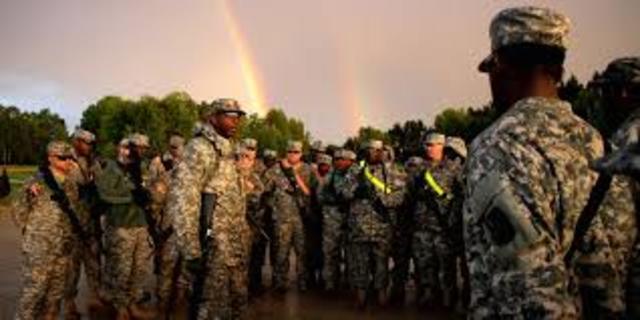 Willie joins the military