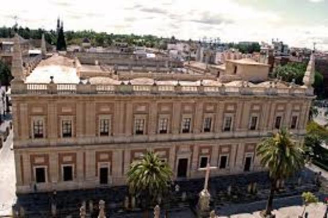 se funda la casa de contratacion en sevilla para comercio en america
