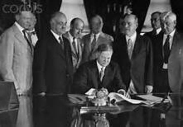 The relief from Hoover