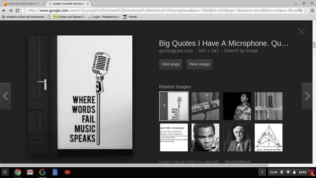 Joseph Maxwell introduces electical microphones