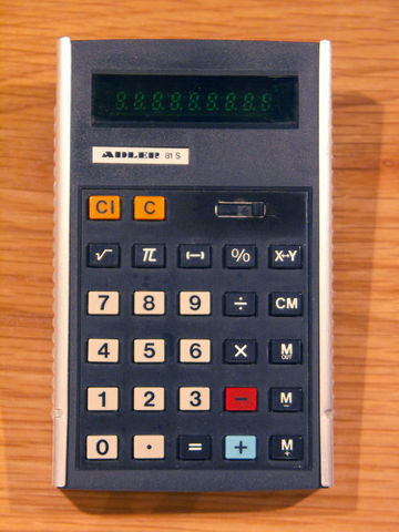 The pocket calculator