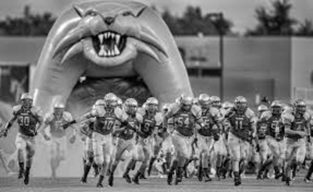 High School Football Career Begins