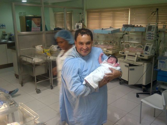 Nacimiento de mi hija Sarita