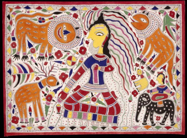 A Holy Man in the Forest (Shiva as Lord of the Animals) Artwork