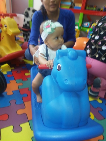 PRIMERA CLASE DE ESTIMULACION TEMPRANA DE MI HIJA