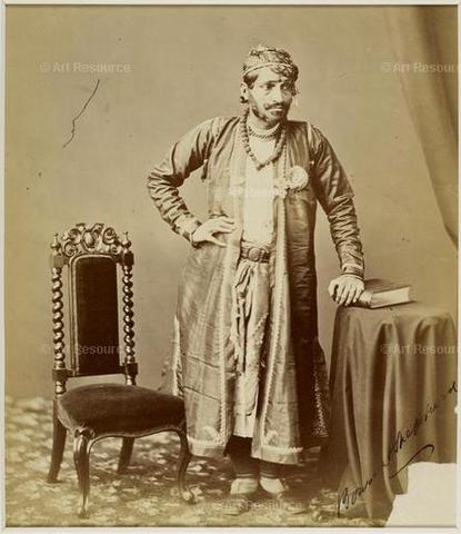 Studio Portrait of Ram Singh Artwork