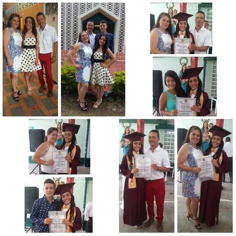 el Gran Dia mi Graduacion de Bchiller con Honores