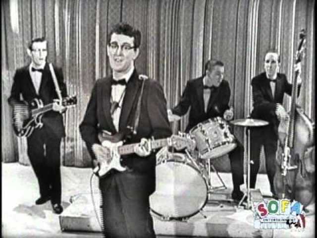 Buddy Holly introduces rock to the world