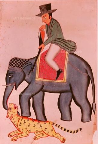 Englishman on a Tiger Hunt artwork