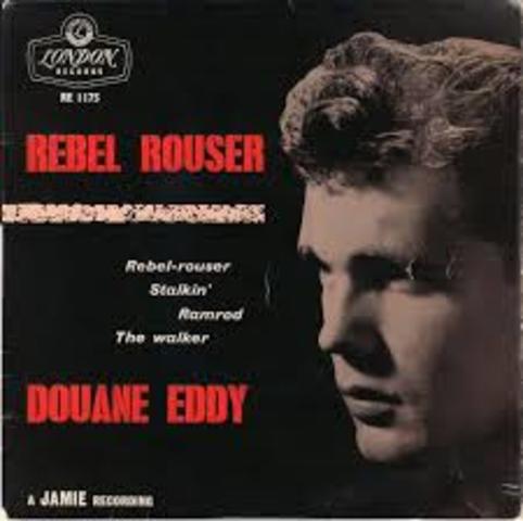 Duane Eddy releases 'Rebel Rouser'