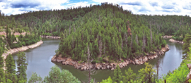 went to my cabin with some friends and family