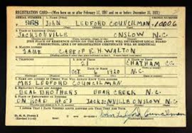 United States 1940 Draft