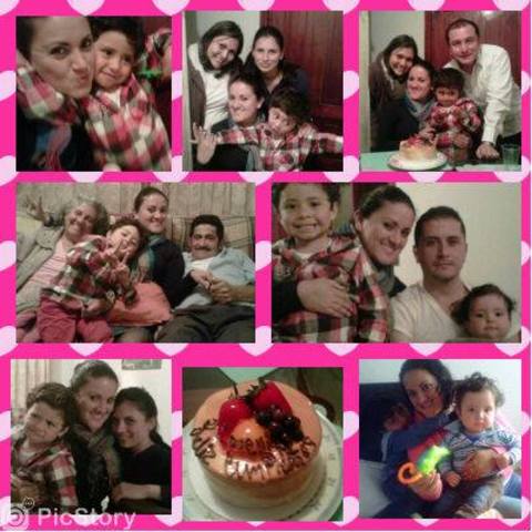 Mis cumple en  familia