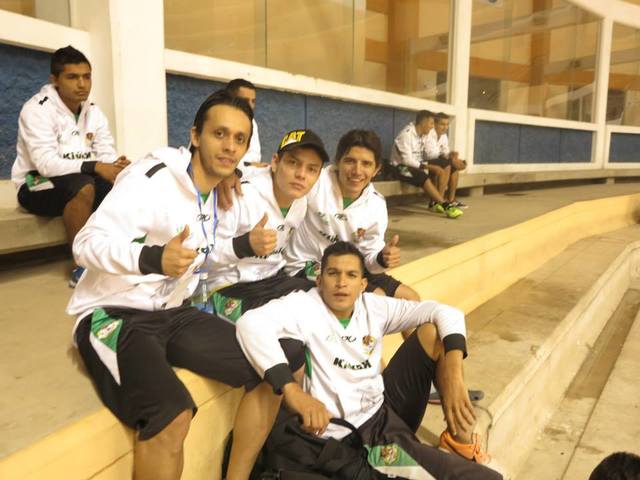 Compartiendo en Bolivia con mis amigos