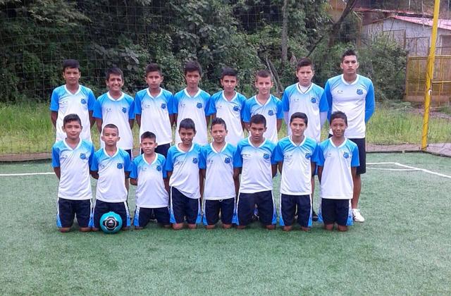 Con los niños de mi club