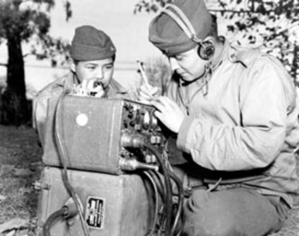 The Navajo Code Talkers
