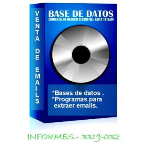 Bases de datos relacionales.