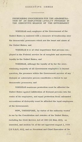 Executive Order 9835