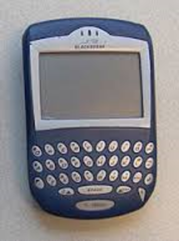 1995 fue creado el primer blackberry