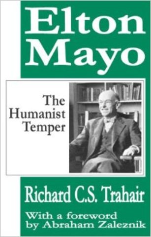 THEORY OF HUMAN RELATIONS (Elton Mayo)
