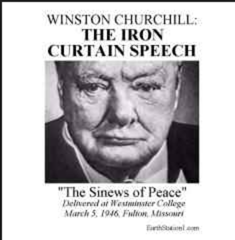 The Iron Curtain Speach