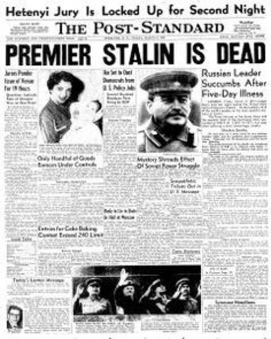 Stalin Dies