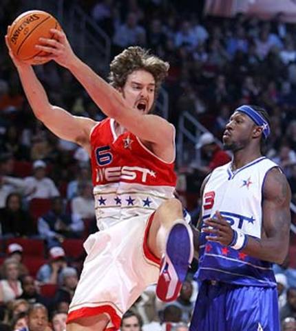 Primer All-Star con 'los mayores'