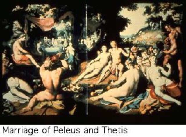 Wedding of King Pelius and Thetis