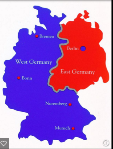 East and West Germany Created